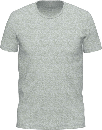 AMMANN Organic Close to you Shirt 1/2 Arm mit Rundhals cloud melange
