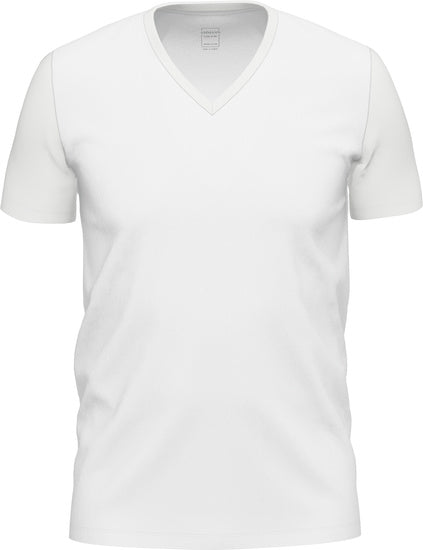 AMMANN Organic Close to you V-Shirt 1/2 Arm weiß