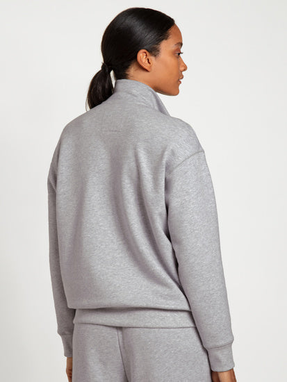 Calida Damen jacket 100% Nature Lounge grey melange