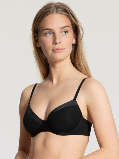 Calida Damen Schalen BH mit Bügel Cate schwarz