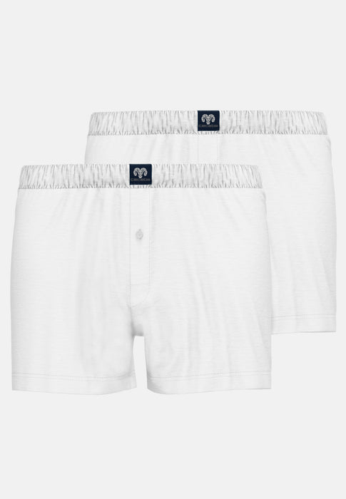 CECEBA Shorts 2er Pack weiss