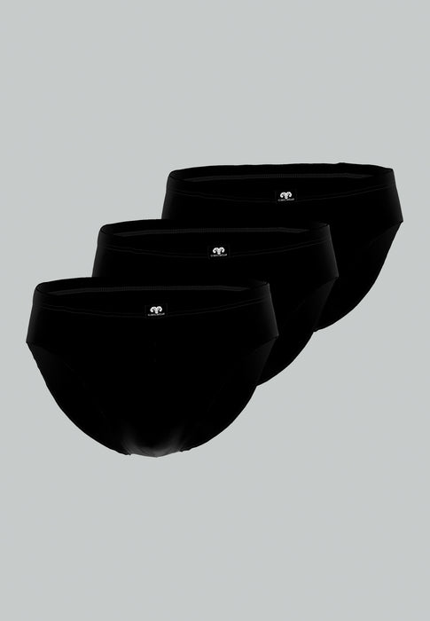 CECEBA Sport Slip 3er Pack black