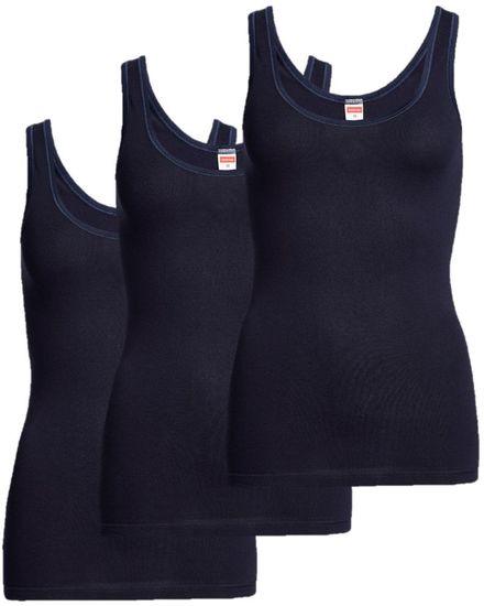 conta Damen Achselhemd Marine 3-er Pack
