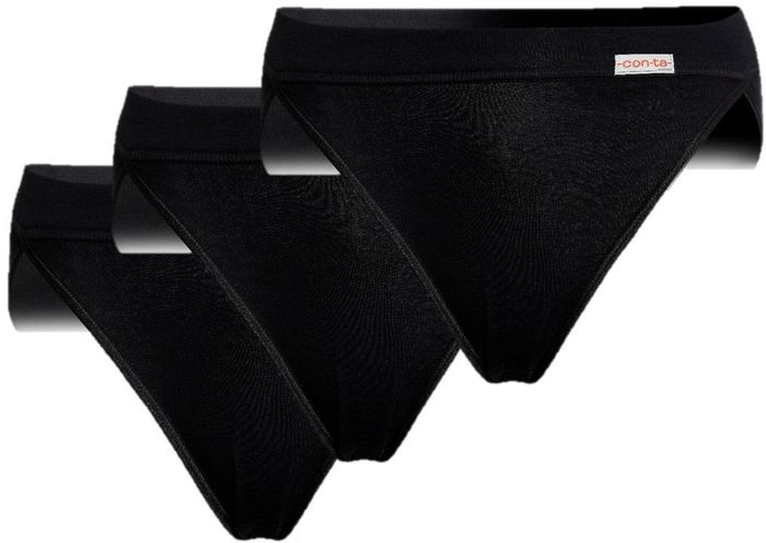 conta Damen Jazzpants Schwarz 3-er Pack