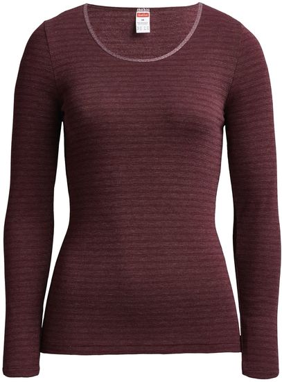 conta Damen Shirt 1/1 Arm bordeaux geringelt 1-er Pack
