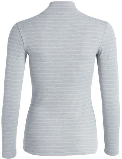 conta Damen Shirt 1/1 Arm mit Stehkragen sterling geringelt 1-er Pack