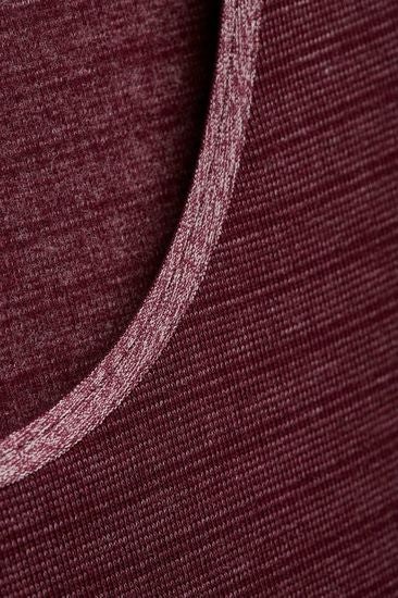 conta Damen Shirt 1/4 Arm bordeaux geringelt 1-er Pack