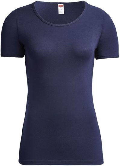 conta Damen Shirt 1/4 Arm Marine 1-er Pack