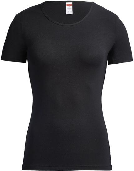 conta Damen Shirt 1/4 Arm Schwarz 1-er Pack