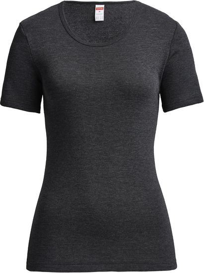 conta Damen Shirt 1/4 Arm schwarz geringelt 1-er Pack