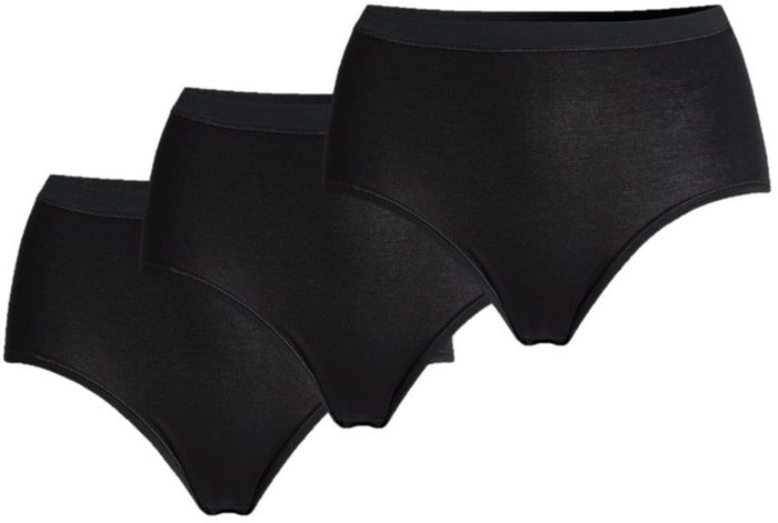 conta Damen Slip Maxi Schwarz 3-er Pack