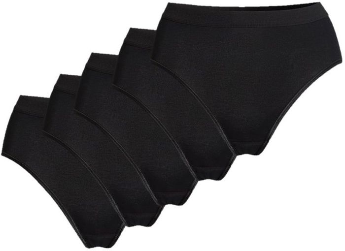 conta Damen Slip Schwarz 5-er Pack