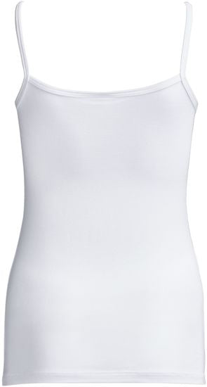 conta Damen Spaghetti Top weiß 1-er Pack