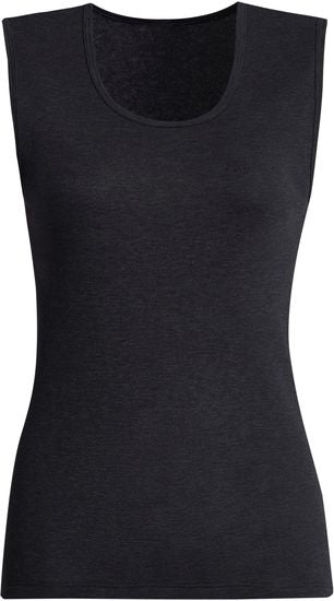 conta Damen Spenzer ohne Arm schwarz geringelt 1-er Pack