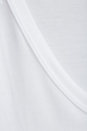 conta Herren Shirt 1/4 Arm mit V-Ausschitt weiß 1-er Pack