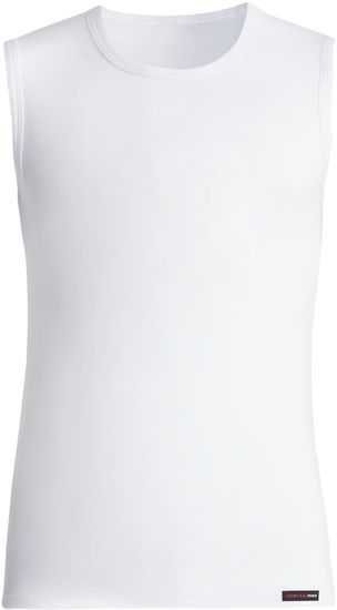 conta Herren Shirt ohne Arm weiß 1-er Pack
