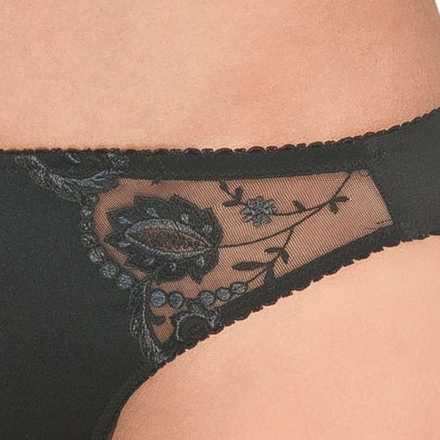 Conturelle Provence Minislip Schwarz