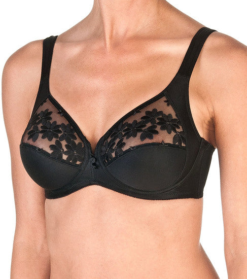 Felina Swiss Broderie Bügel-BH Schwarz