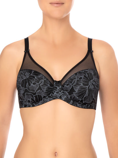 Felina Vision Bloom Molding-BH mit Bügel Black Bloom