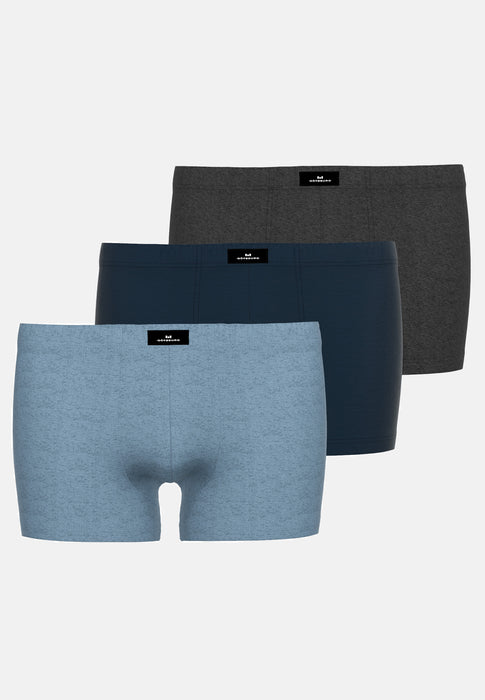 GÖTZBURG Pants 3er Pack blau-dunkel-melange