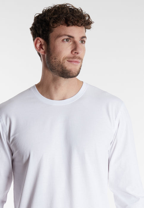 GÖTZBURG Shirt 1/1, Rundhals, 2er Pack weiß-hell-uni