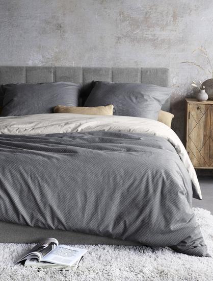 irisette Edel-Feinbiber Bettwäsche Set Koala 8487 grau