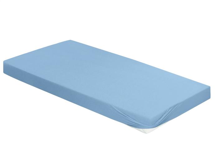 irisette Mako-Jersey Spannbetttuch Jupiter 0008 dkl-blau