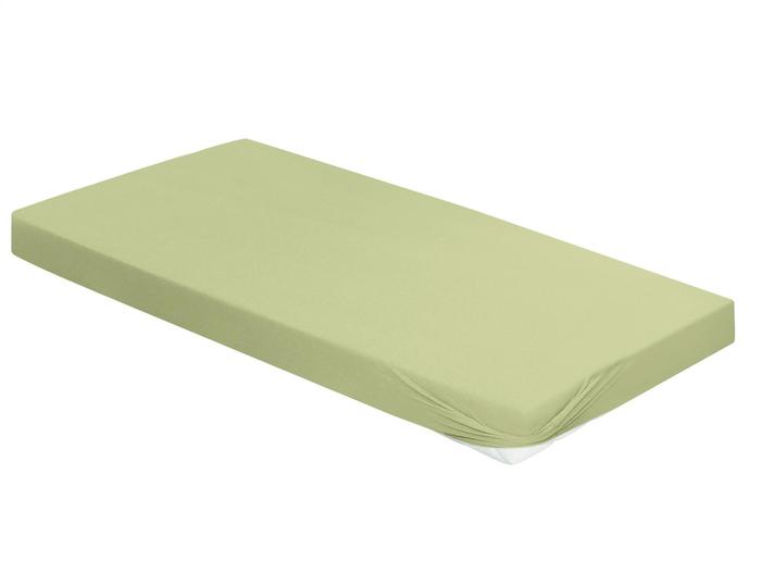 irisette Mako-Jersey Spannbetttuch Jupiter 0008 lind