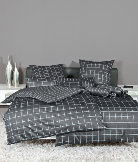Janine Bettwäsche modernclassic Mako-Satin anthrazit 39025-48