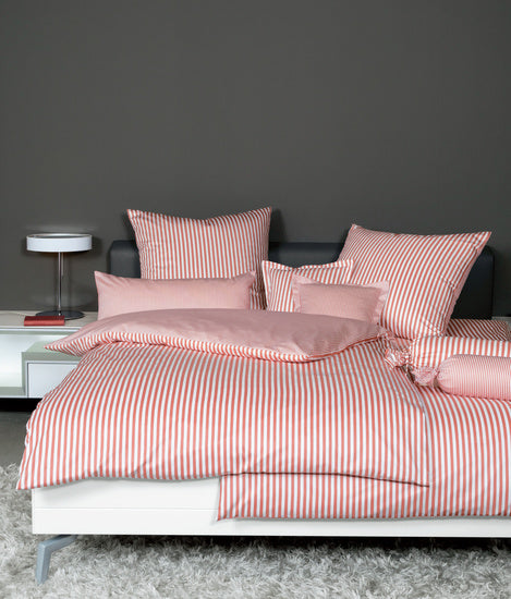 Janine Bettwäsche modernclassic Mako-Satin koralle 3912-44