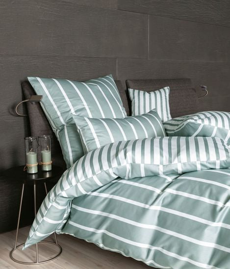 Janine Bettwäsche modernclassic Mako-Satin salbeigrün 39028-46