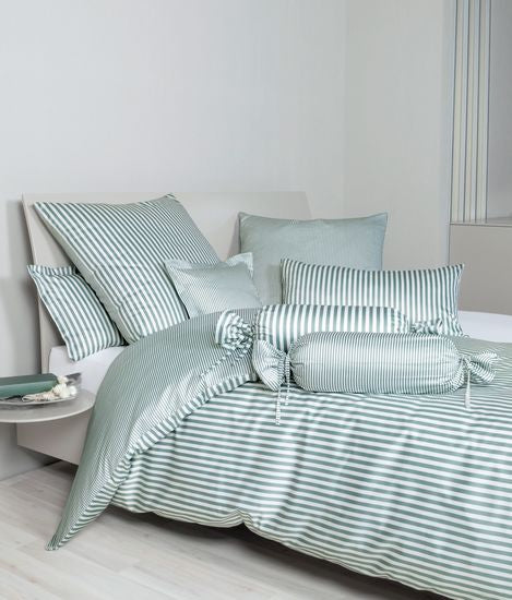 Janine Bettwäsche modernclassic Mako-Satin salbeigrün 3912-46