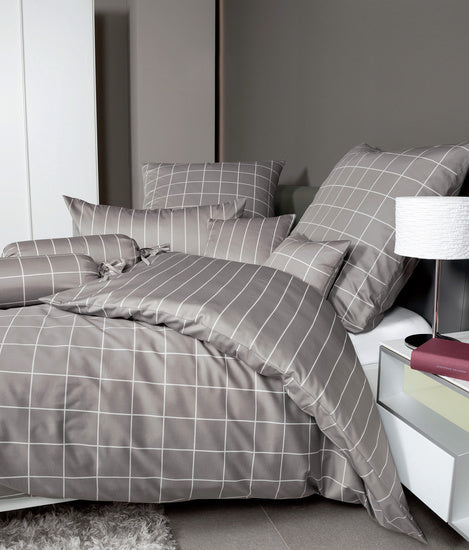 Janine Bettwäsche modernclassic Mako-Satin vulkan 39025-57