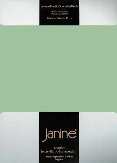 Janine Spannbetttuch ELASTIC-JERSEY Elastic-Jersey lind 5002-26