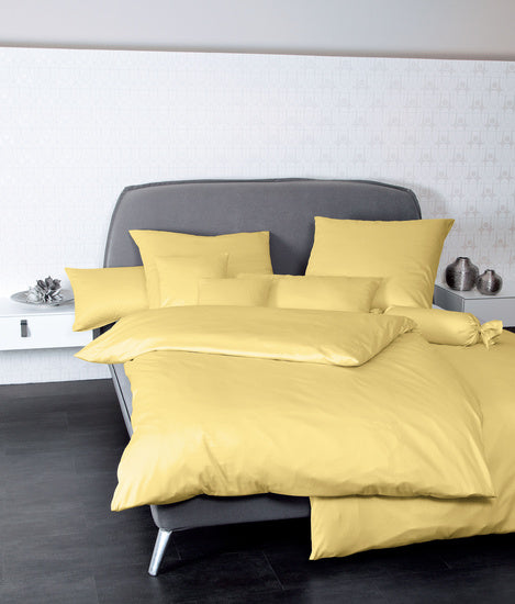 Janine Bettwäsche Colors Mako-Satin gelb 31001-23
