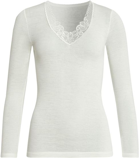 conta Damen Spenzer 1/1 Arm wollweiß 1-er Pack