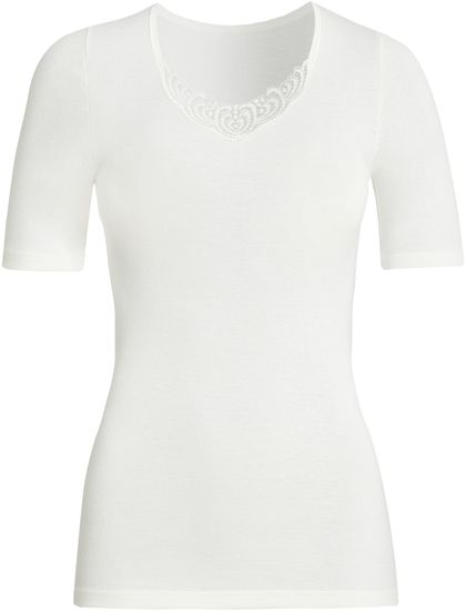 conta Damen Spenzer 1/4 Arm wollweiß 1-er Pack