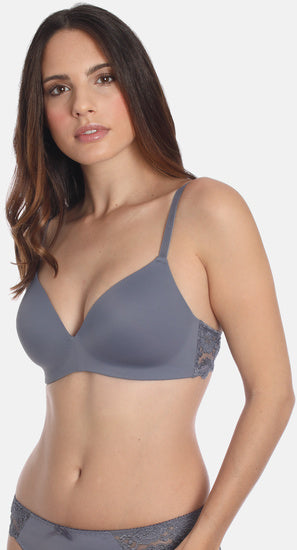 Sassa Classic Lace Soft-BH 14660 dusty grey