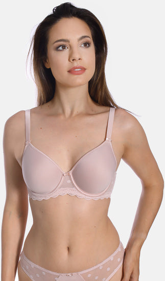 Sassa Dotted Mesh Spacer-BH 29045 nude