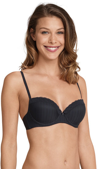 Schiesser Damen Bügel-BH mit Schale schwarz 114834-000