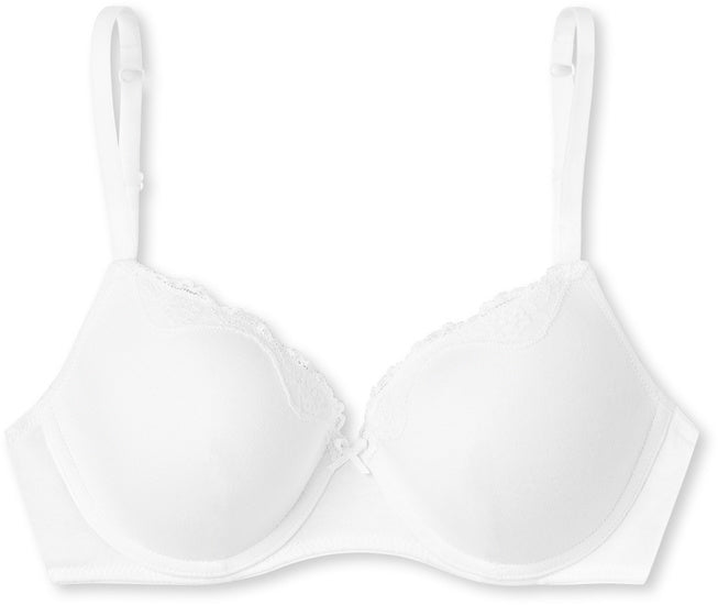 Schiesser Damen Bügel-BH mit Schale weiß 157412-100