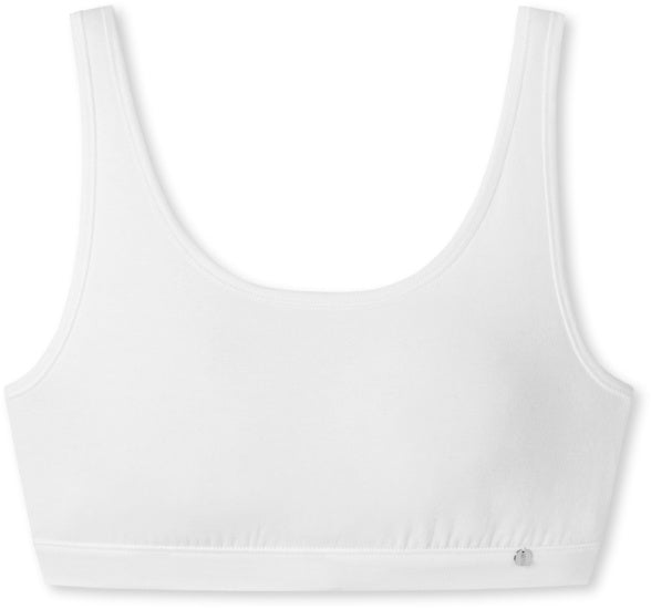 Schiesser Bustier weiß 155732-100