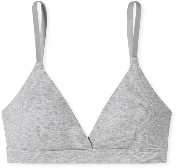 Schiesser Damen BH mit herausn. Pads grau-mel. 179915-202