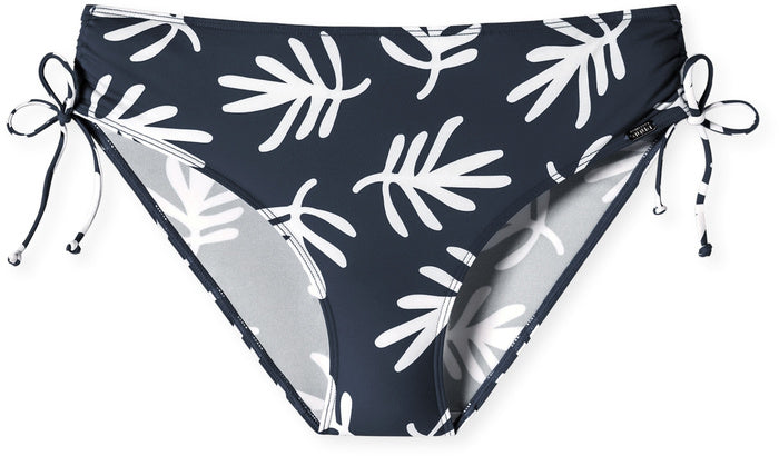 Schiesser Damen Bikinihose Midi dunkelblau-gem. 179203-835