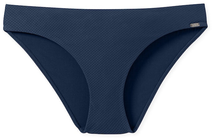 Schiesser Damen Bikinihose Mini blau 181294-800