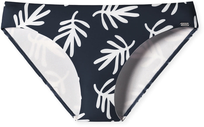 Schiesser Damen Bikinihose Mini dunkelblau-gem. 179202-835