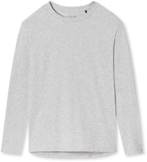 Schiesser Damen Langarmshirt grau-mel. 179273-202