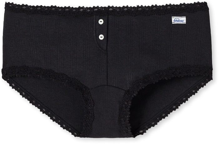 Schiesser Damen Micro-Pants - Agathe schwarz 162564-000