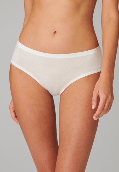 Schiesser Damen Midi naturweiß 172724-412