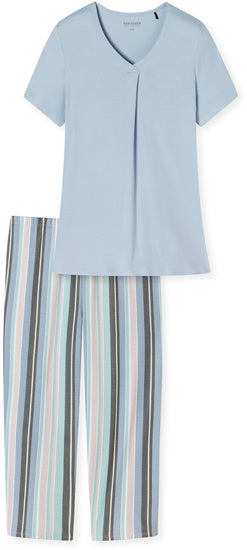 Schiesser Damen Schlafanzug 3/4, 1/2 Arm multicolor 2 179248-913
